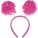 Amscan Pom Pom Headbopper, Party Accessory, Pink