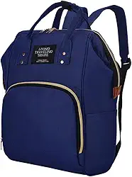 Mochila Maternidade Impermeável Grande Capacidade para Bebê Menino e Menina Gestante Bolsa Multifunção com Compartimentos Térmicos para mamadeiras e Alça de mão Confortável