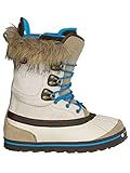  Mujer botas de Snowboard Burton de ley para mujer, color blanco - bronce, marrón, tamaño 9.0
