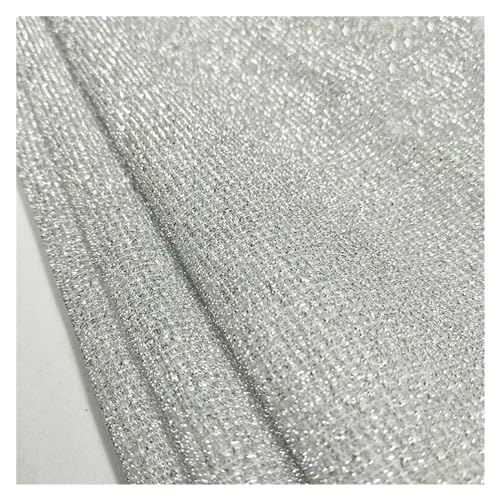 Tissu polyester métallisé à paillettes multicolore 150cm x 10m - 4