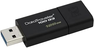 Kingston DataTraveler DT100G3 128GB USB 3.0 Flash Drive (Black) Price In India