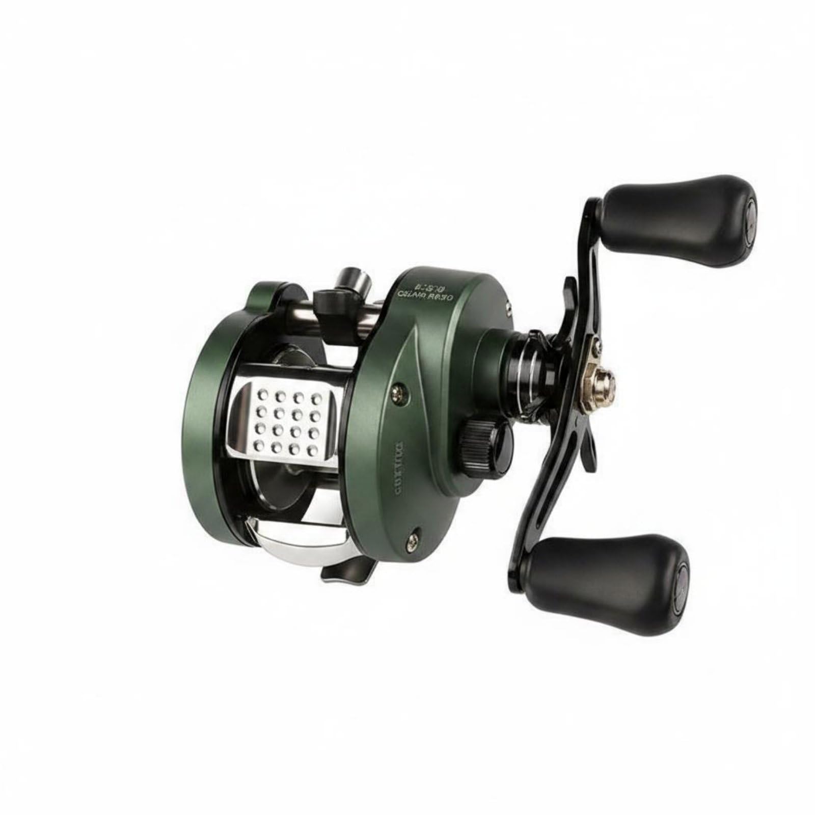 harayaa Fishing Reel Drag System Aluminum Alloy Frame Brass Gear Set Large Line Capacity Smooth Casting Suitable for Use, GK30 Right Hand