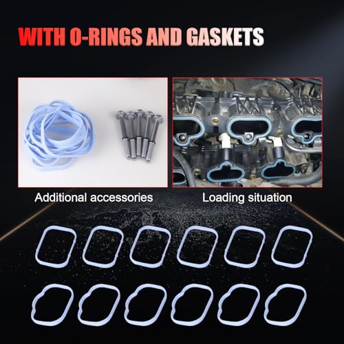 GZGN 926-959 Upgraded Aluminum Engine Oil Filter Housing Kit with Oil Cooler Sensors and Gaskets 5184294AC Compatible with 2011-16 Chrysler 200 300 Dodge Challenger Journey Wrangler Ram ProMaster 3.6L