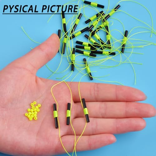 Flotteurs de pêche qui glissent ? Solutions avec 100 arrêts plastique étanches - 7