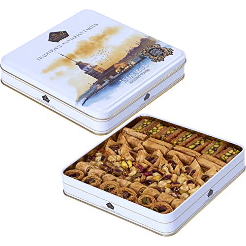 Çerez Pazarı Cerez Pazari Baklava Pastry Gift Box Halal Snacks 1.32Lbs ℮ Apprx.45-48 Pcs thumb #6