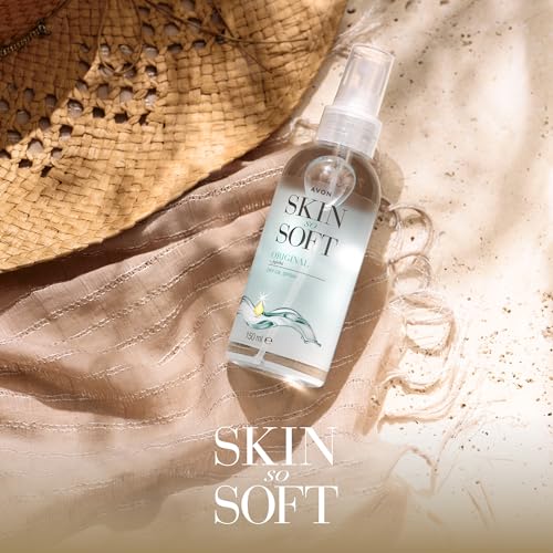 Avon Skin So Soft Pflegespray Mit Jojoba-Öl, 150ml - Feuchtigkeitsspendend, pflegend, revitalisierend