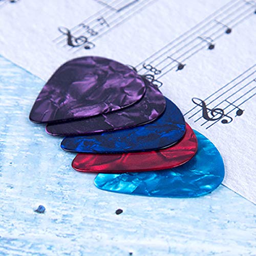 LIUJZZJ Médiators Guitare Plectres Couleur Mélangée 0.46mm Celluloïd Médiators avec Boîte de Poche Métallique Pack 40 - Les Beatles, Paul McCartney, John Lennon, RIngo Starr, George Harrison LIUJZZJ Médiators Guitare Plectres Couleur Mélangée 0.46mm Celluloïd Médiators avec Boîte de Poche Métallique Pack 40 – Image 6