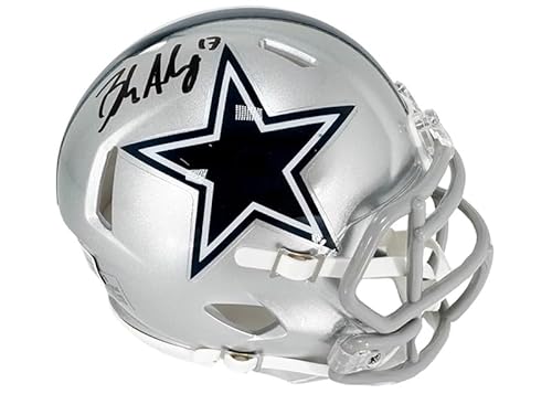 Brandon Aubrey Signed Speed Mini Football Helmet Beckett