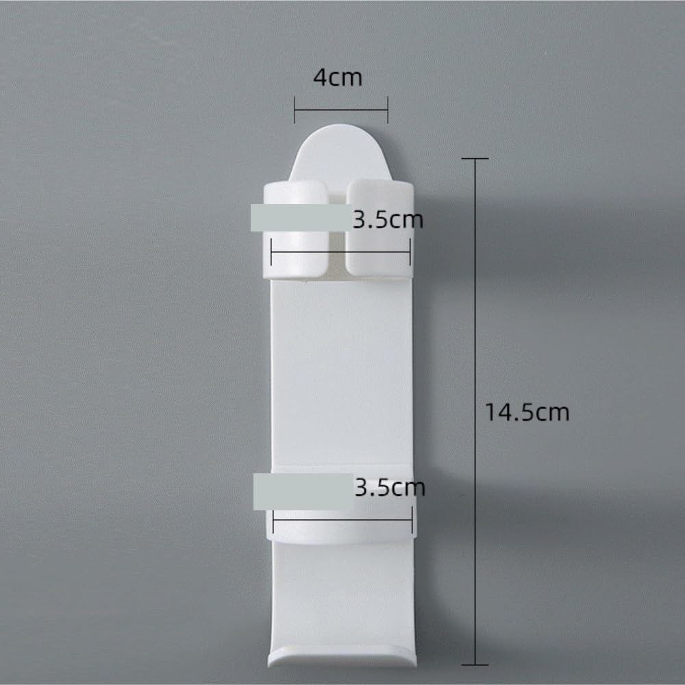 Portacepillos de Dientes para Familia Soporte For Cepillo De Dientes, Almacenamiento For Baño, Diseño Montado En La Pared, No Requiere Perforación Cocinas(3pcs)