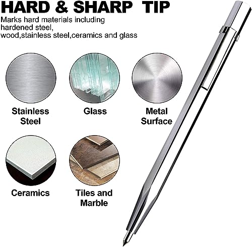 Stylos pointe carbure tungstène ultra résistants AVIDE pour tôle x12