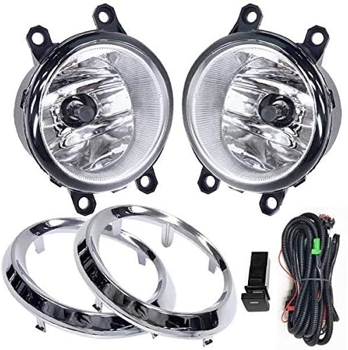 Compatible with 2011 2012 2013 2014 2015 2016 2017 Toyota Sienna SE Fog light Kit (SE Model Only) (w/Halogen Bulbs)