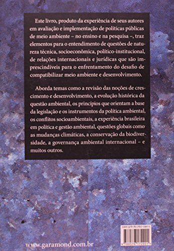 Fundamentos de Política e Gestão Ambiental. Caminhos Para a Sustentabilidade