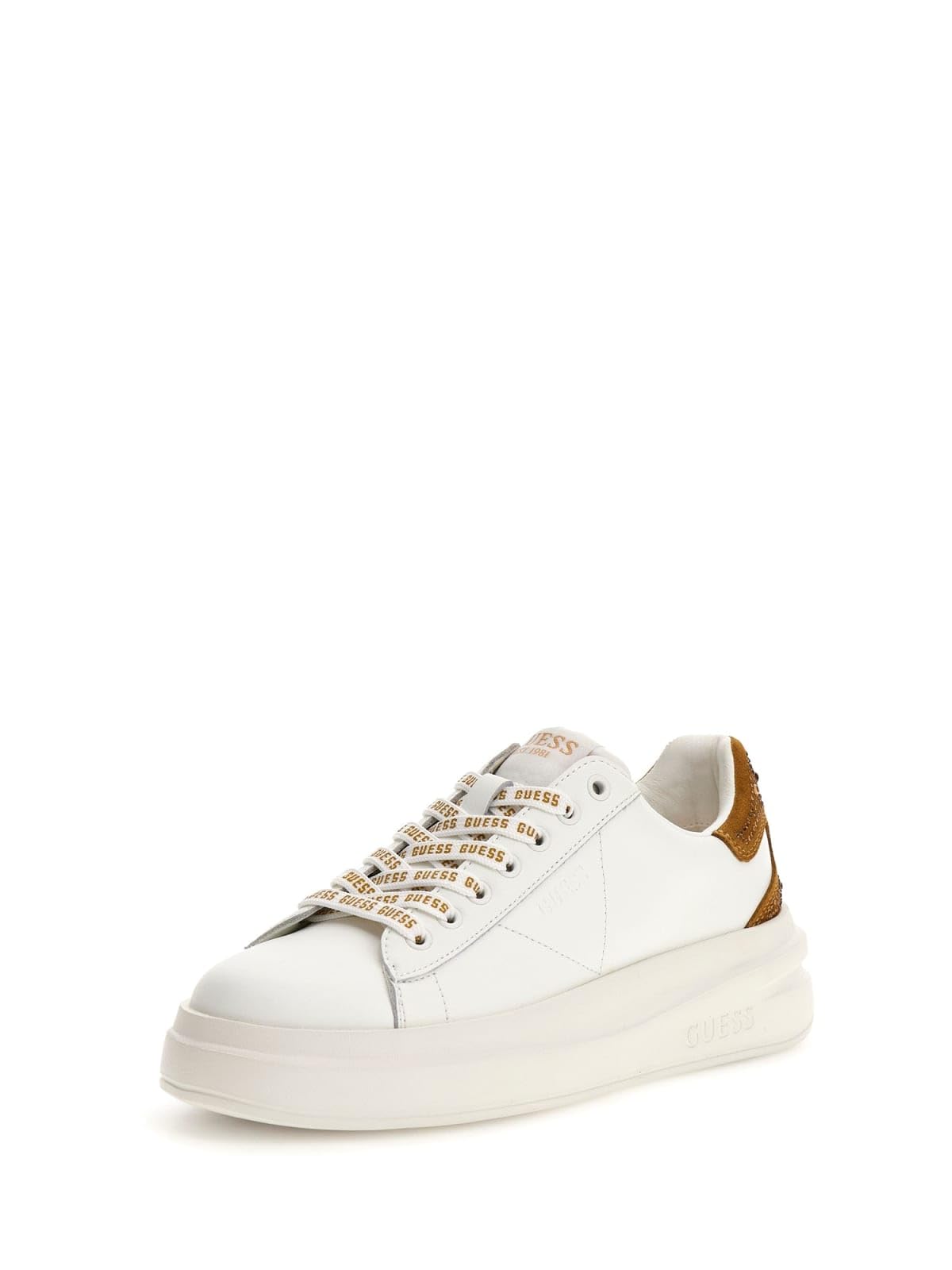 Guess Zapatillas Mujer FLTELB LEA12 WHIGO Blanco/Beige