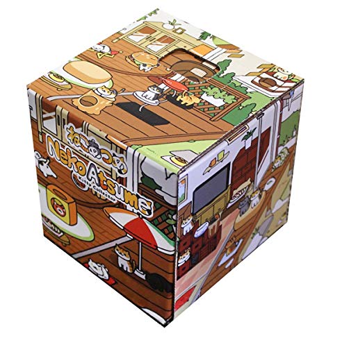 Neko Atsume 5x5x5 Flat Empty Gift Box