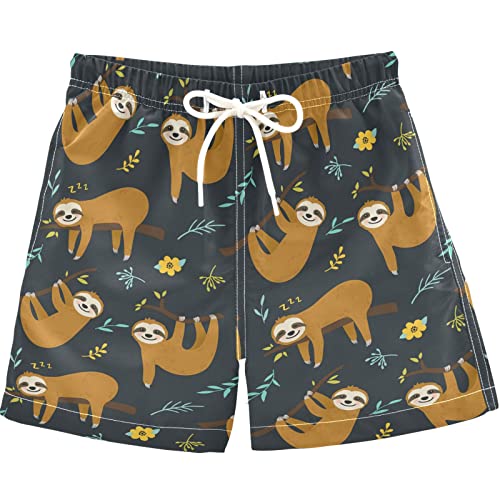 visesunny Boys Surfing Board Shorts Quick Dry Boys Swim Shorts Toddlers Swim Trunks Size from 2T to 14/16