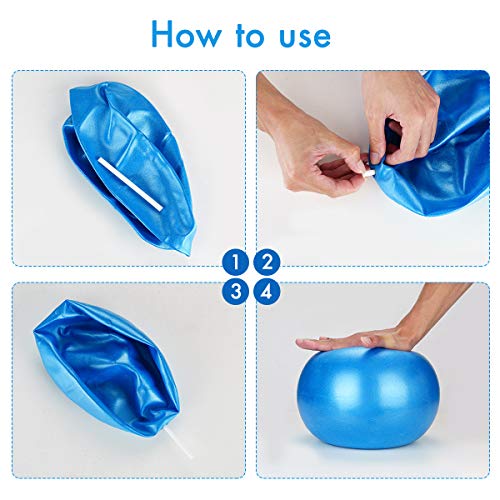 PROVO 2 stuks Zachte Pilates Balls, Mini Yoga Ball Zachte Pilates Bal Anti-slip Gymnastiekbal Anti Burst bal Oefenbal… - Image 7