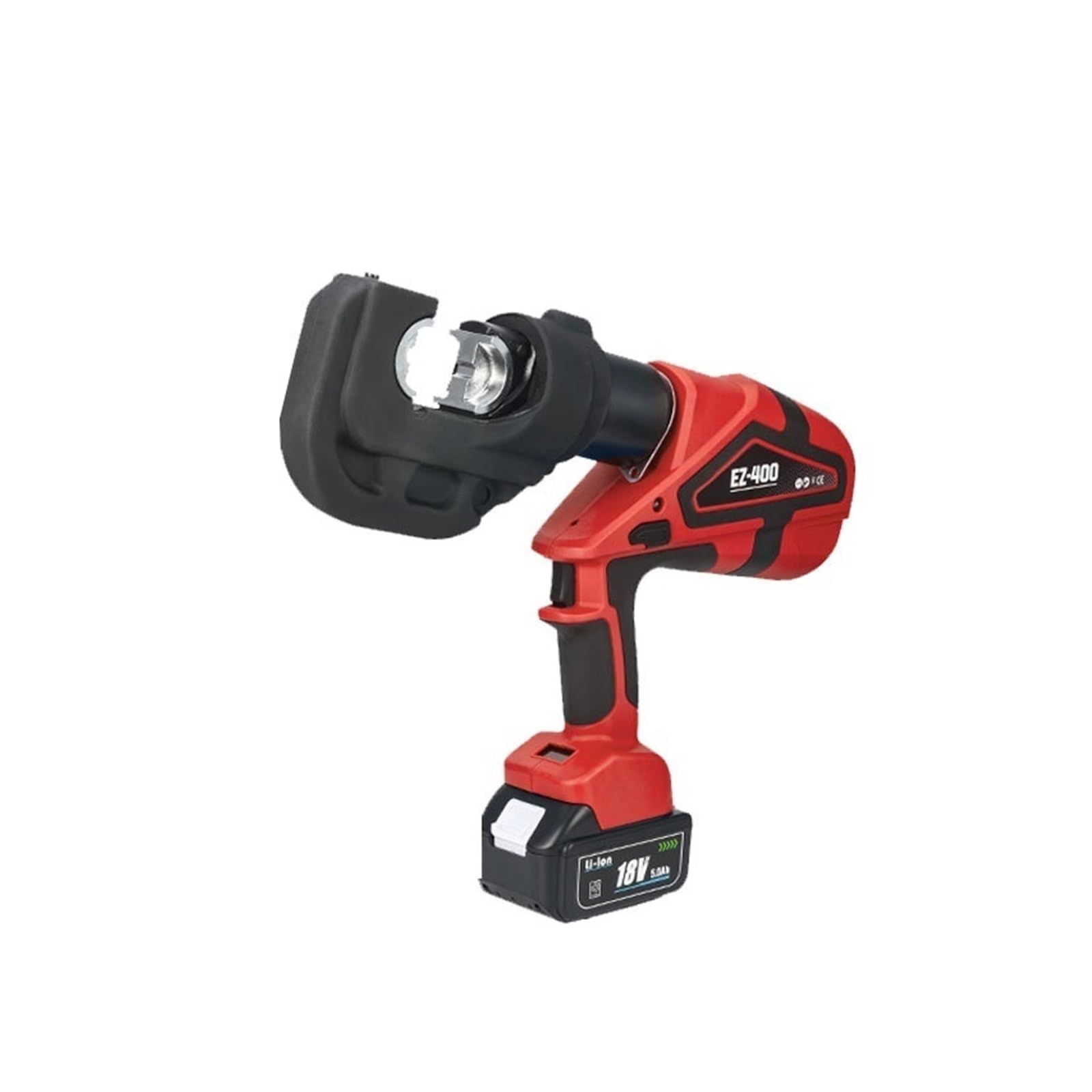 Mthckxjbsuz Ez 400 Hydraulic Crimping Tool, Digital Display Rechargeable Electric Hydraulic Pliers， Ez-400 Continuous Crimping Copper And Aluminum Wire Nose Tool