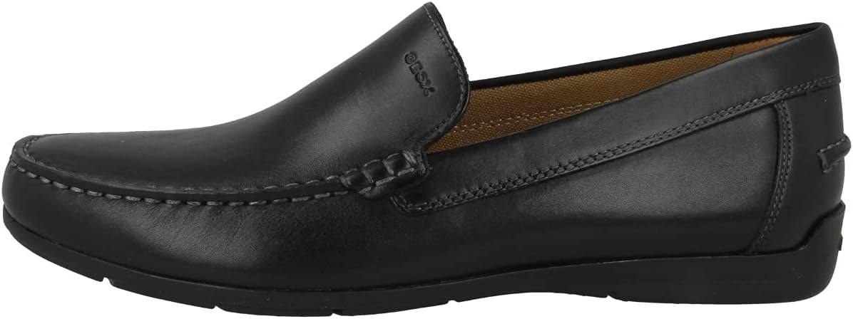 Geox Simon A, Men's Mocassin, Grey Brown, 42 EU