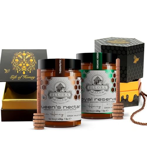 Pack Miel Orgánica Griega Ellora Farms 2x450g miniatura 1