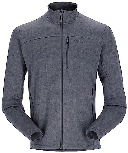 Rab Men’s Graviton Jacket Full-Zip Fleece for Hiking, Mountaineering, & Casual Wear