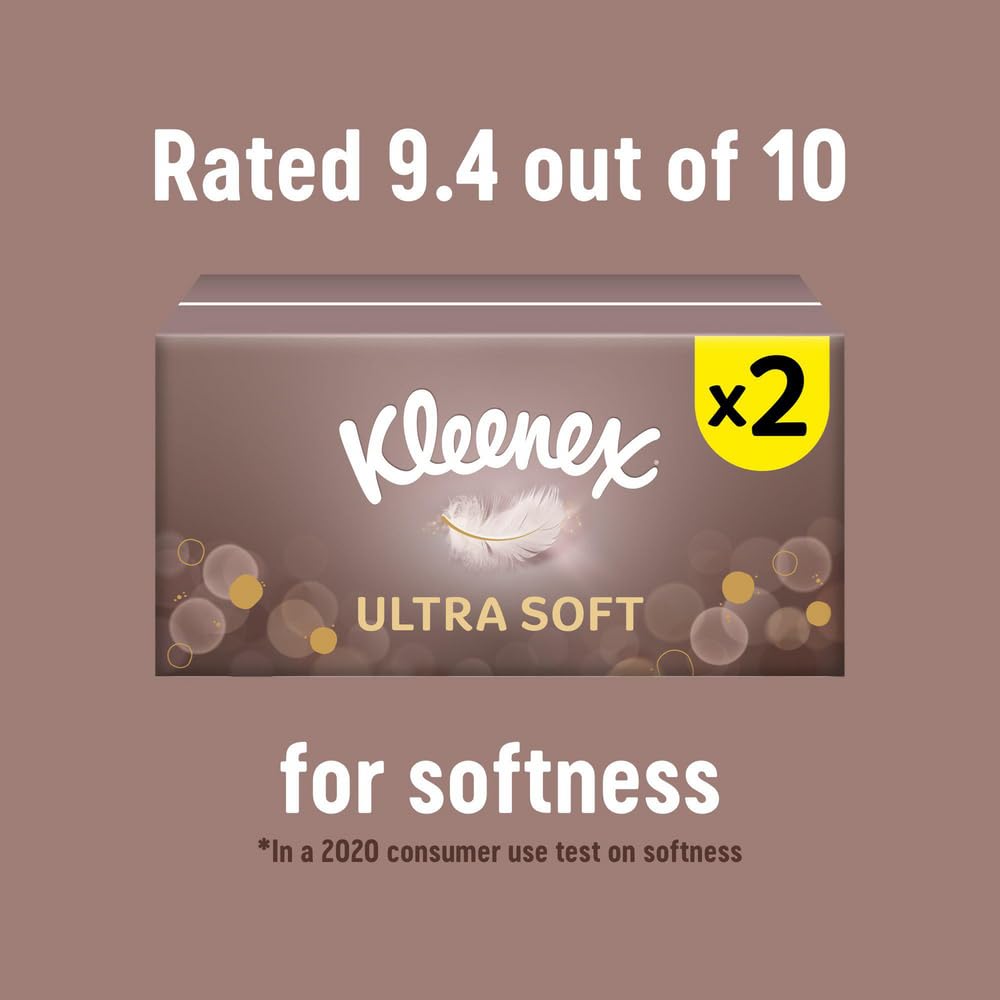 Kleenex Pañuelos ultra suaves.