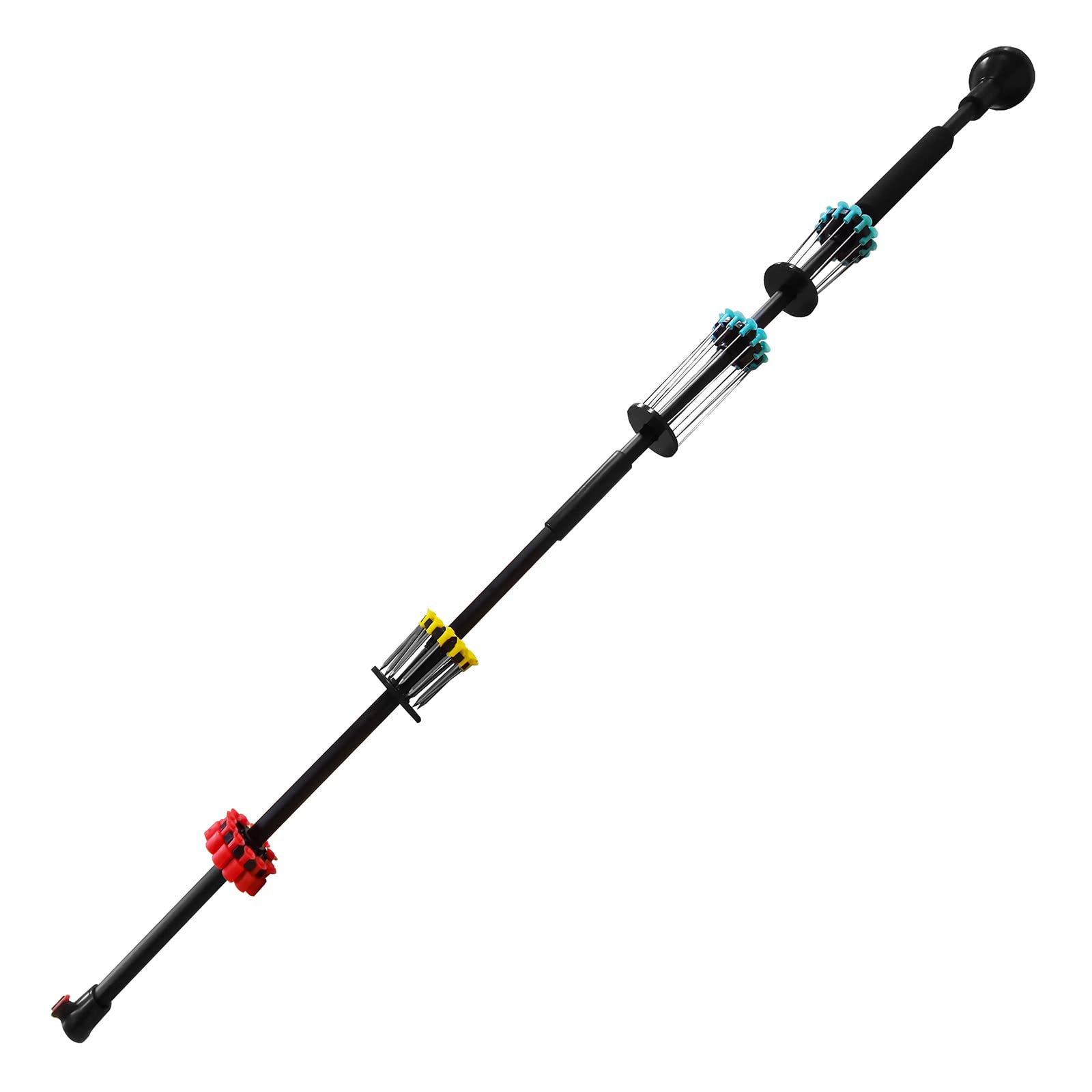 18" 24" 36" 48" Blowgun 40 Caliber Black Hunting Blow Dart Gun Martial Arts Weapon Dart Exercise Tactical Shooting Blowdartgun with Various Darts for Adults