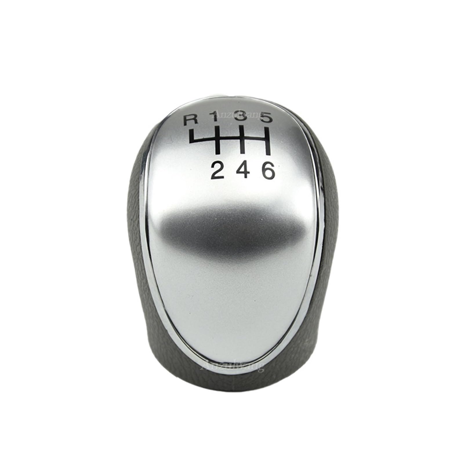 Wxnlbb 6 Speed-Silver 6 Speed Manual Stick Gear Shift Knob Compatible With Hyundai Ix35 2012-2016 Car Lever Shifter Head Handball Gear Shift Knob(6 Speed-Silver)