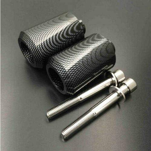 Motorcycle Carbon Fiber Frame Slider Crash Protector For 2004-2012 Yamaha FZ-6 FZ-6S