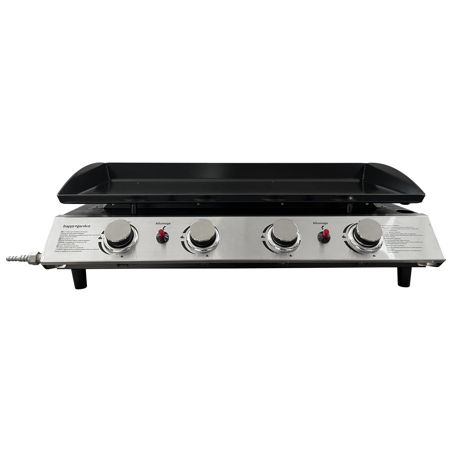 Happy Garden Plancha de Gas Valencia 4 quemadores 10kW