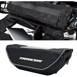 Maletas Originales Yamaha Tracer 900 Wodpice Bolsa de manillar para moto para tracer 700 900 155 tracer 7 9 GT,funda impermeable y antipolvo, bolsa de viaje para moto de gran capacidad con pantalla transparente para tracer