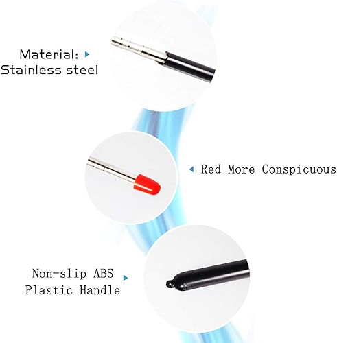 Miniatura 5 de Puntero telescópico para profesores, puntero de enseñanza para aula, puntero retráctil de mano de metal de longitud extendida 47.2 pulgadas,