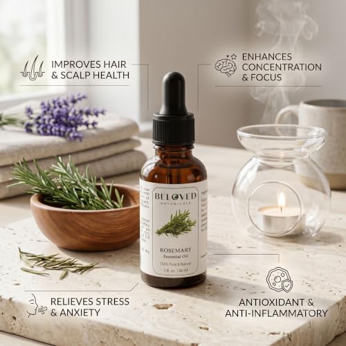 Aceite Esencial de Romero 30 ml 100% Puro y Natural miniatura 6