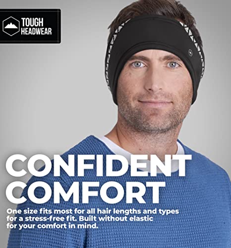Tough Headwear Ear Warmer Headband - Winter Fleece Ear Band Covers - Cold Weather Running Ear Muffs For Cycling & Sports For Men & Women #TOP3