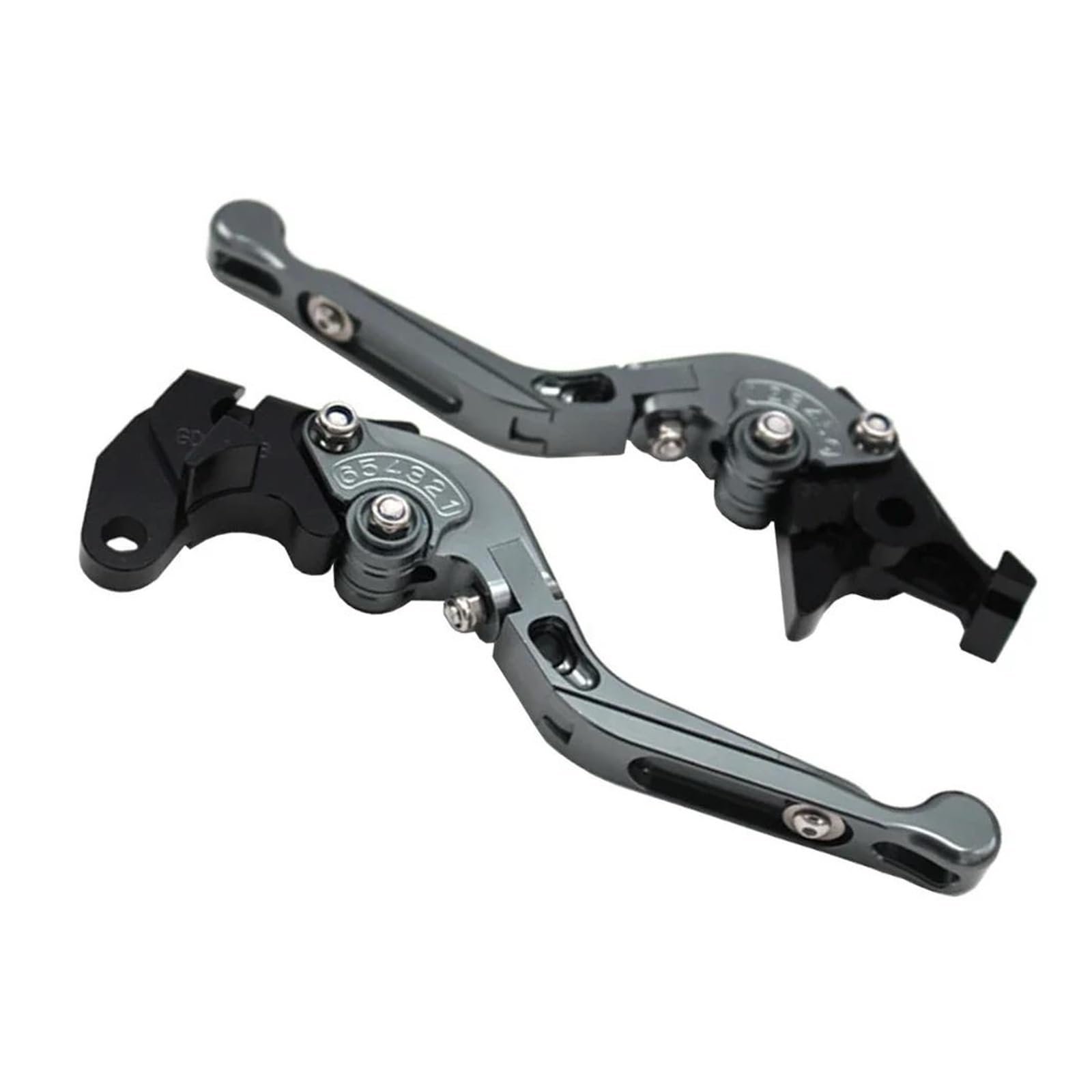 Rvevfbkbal A Motorcycle Brake Clutch Lever Levers Djustable Folding For Suzuki Gs500 Gs 500 1989-2008(A)