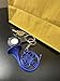 Oversize Blue French Horn Keychain | Pop Culture Gift | Backpack decor | HIMYM |Novelty Keyring | The Playbook | Show Merch Reference