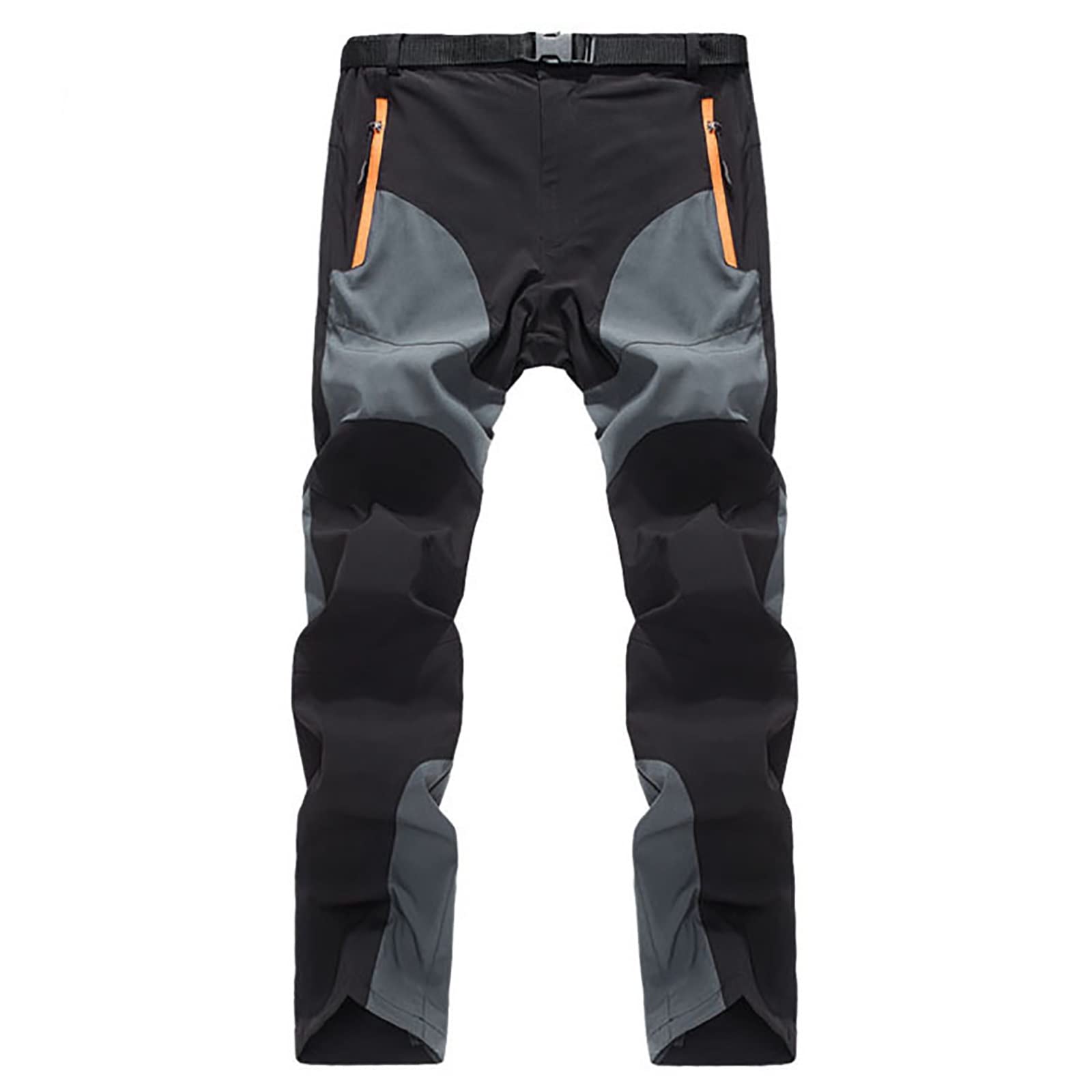 G&F Pantalones de Montaña Hombre Impermeables Pantalones Trekking Escalada Senderismo Softshell (Color : Gray, Size : M)