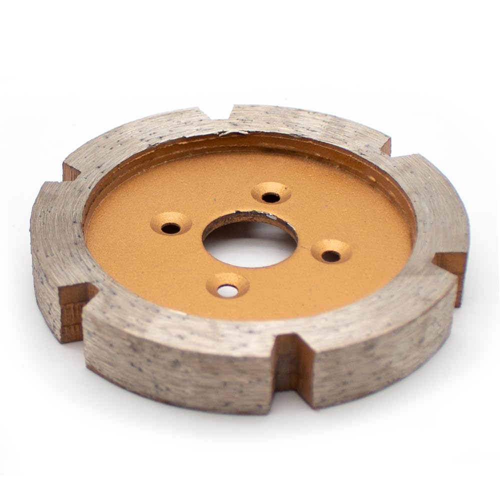 90MM Diamond Saw Blade, 3-15MM Thickened Carving Blade Stone Wall Concrete Floor Slotting Dry Cutting Sintering Grinding Blade (15MM Thickness)