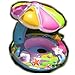 Produktbild bbway Schwimmring für Babys, Sicherheit für Babys und Kleinkinder, aufblasbar, Schwimmen, Wasser, mit verstellbarem Sonnendach, Sonnenschutz, UV-Schutz (Pilz)