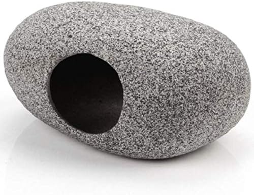 AVOICE Aquarium Ceramic Hollow Stone Hideaway Ornament Cichlid Shrimp Breeding Hiding Cave