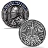 Masonic Challenge Coin - Knight of Light Freemasons Metal United States Loyalty Honor Brotherhood Freemasonry Symbol Coins Masonic Commemorative Gifts