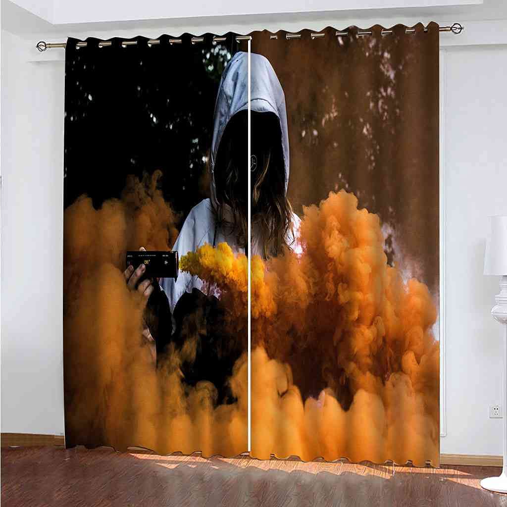 Rideaux occultants 100% polyester isolé phonique et thermique