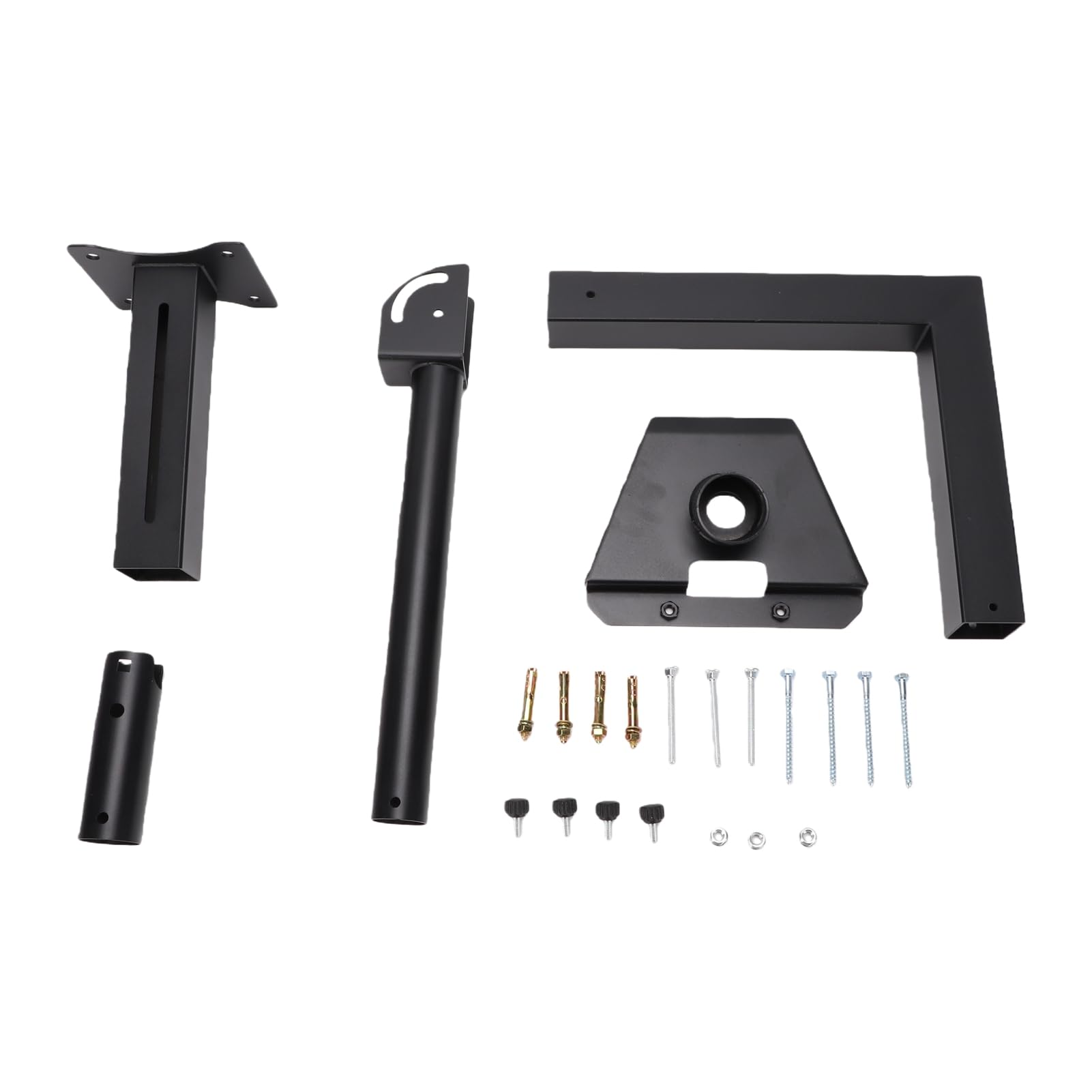 Generic Antena Satelital Telescópica de Montaje en Pared Kit Ajustable Duradero para Estándar 4 4X Gen 3 Incluye 5 Soportes y Tornillos