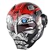 Retro Harley Desvelado Casco Personalidad Creativa Moto Casco Hierro Hombre Transformers Desvelado Casco,A,L