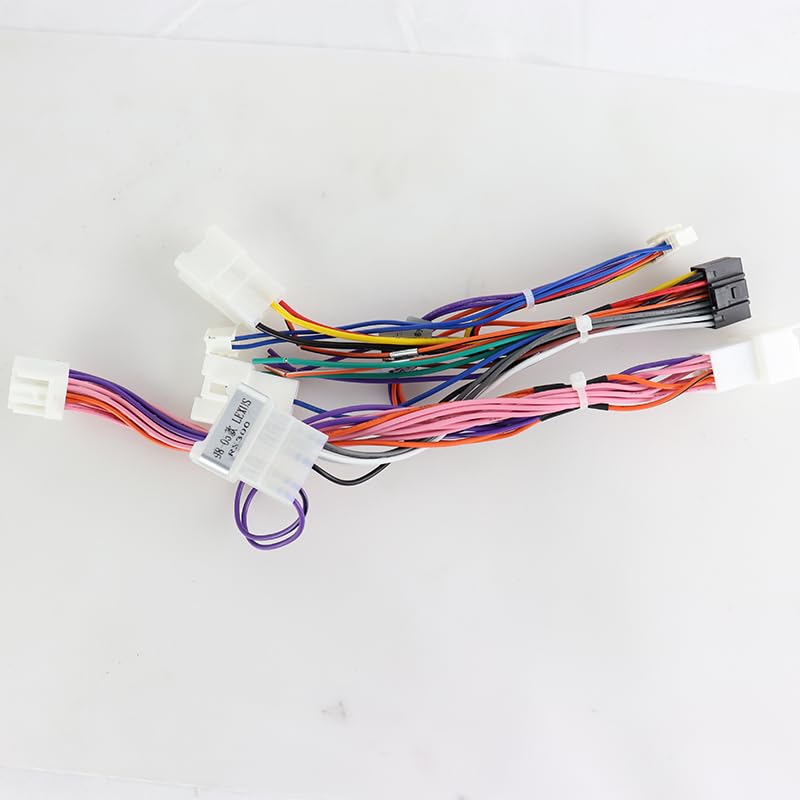 QSZN Car 16pin for Audio Wiring Harness with Canbus Box G-FT-RZ-62 for Lexus RX300 1997-2003/For Toyota Harrier Adapter - (Color Name: Set)