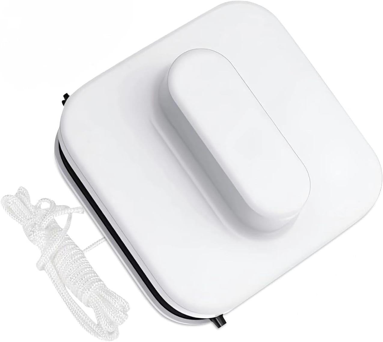 Magnetic Window CleanerTool,Windshield Cleaner Tool Magnetic,Double-Sided Cleaner Glass Tool Thickness 3-5 Inch, High Rise and Car,Window Cleaner with Anti Falling Rope