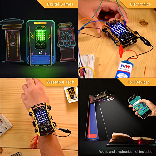 Image of Avishkaar Maker Board, DIY Programmable Electronics Board, 50+ Projects, Controlled with Desktop Software, Learn Coding & Game Design, Learning & Educational STEM Kit, Made in India