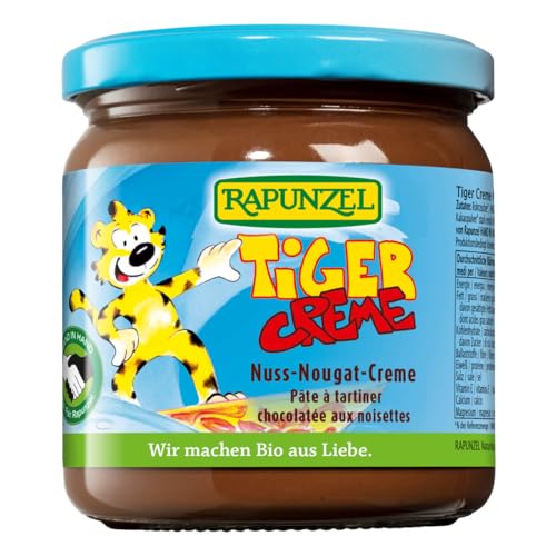 Rapunzel Tiger Creme, Nuss-Nougat-Creme, 1er Pack (1 x 400 g) - Bio