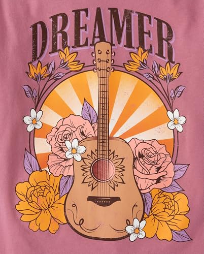 The Children's Place Girls Sports,Trends,Icons Short Sleeve Graphic T-Shirts,3 Pack3