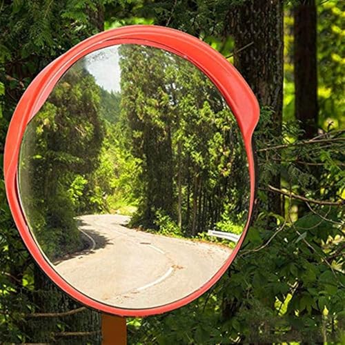 Miroir de sécurité convexe grand angle et résistant aux UV