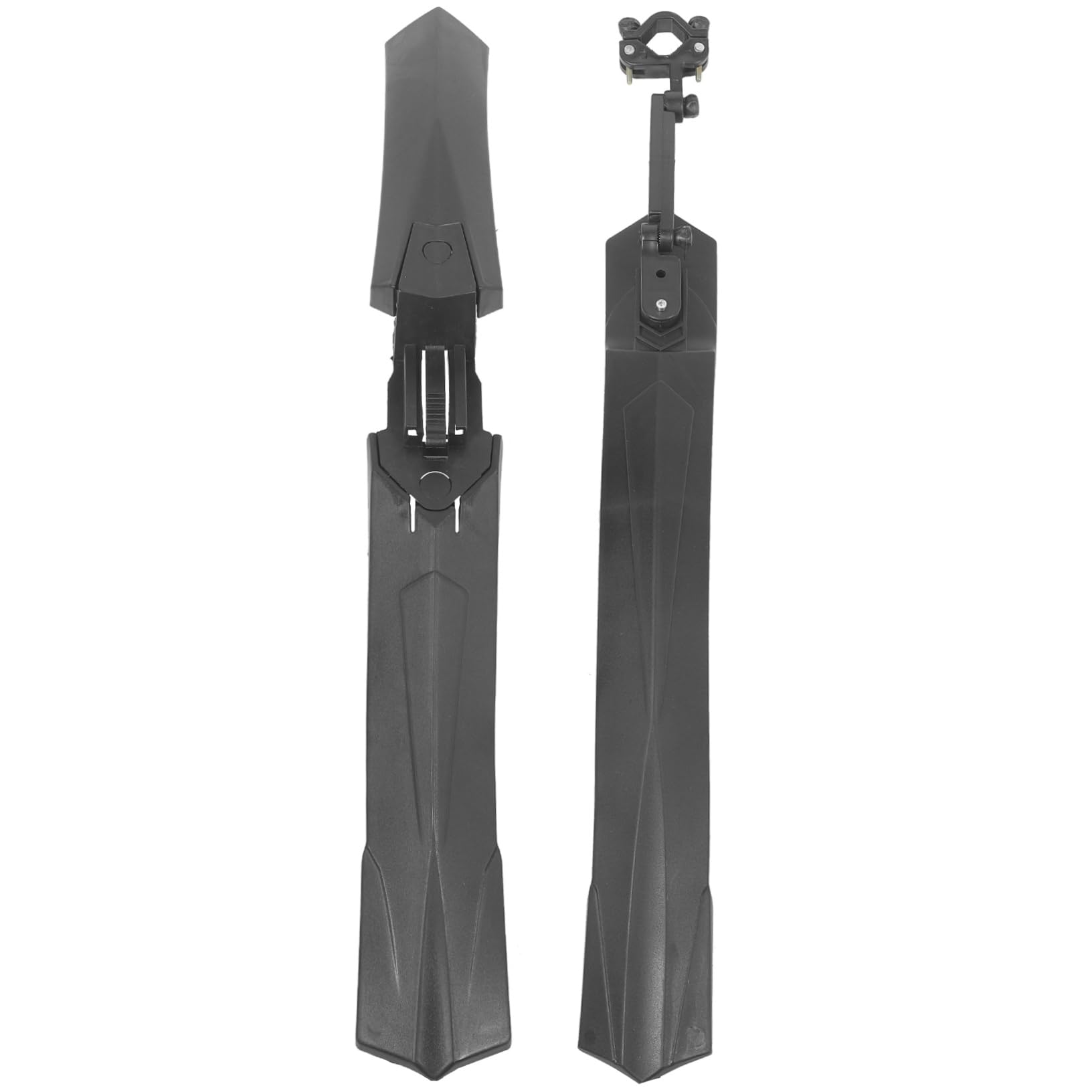 HEMOTON Aile Garde Boue Vélo Crasse Garde-Boue Protecteur Vélo De Montagne Arrière Couverture Accessoires De Montagne Eau De Boue Devant Garde Boue VTT Résine Noir